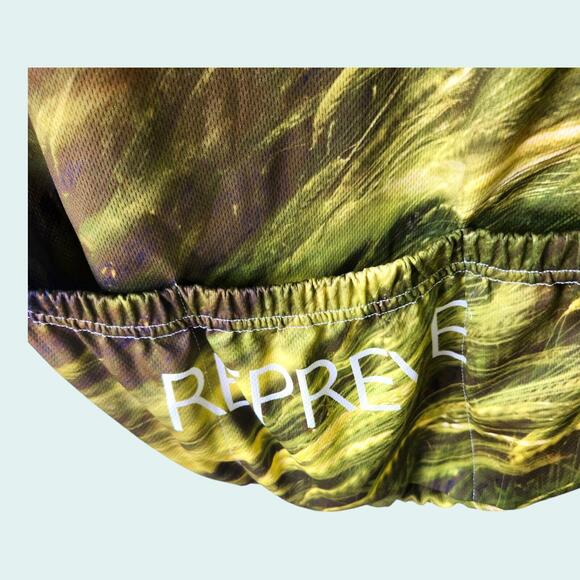 Rare Repreve Unifi  Cycling Jersey Men Large Full Zip Substainable Breathable - Picture 6 of 9